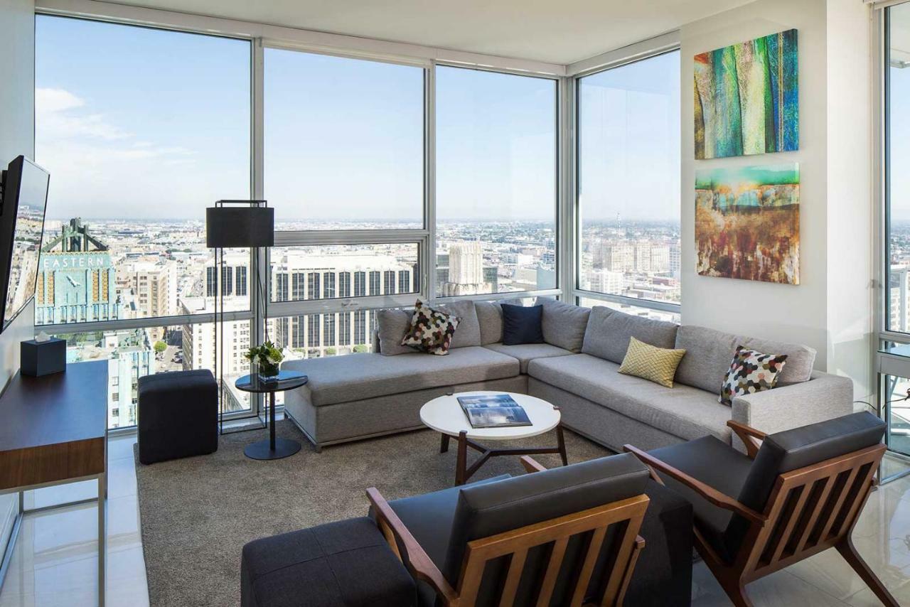 Luxurious Highrise 2B 2B Apartment Heart Of Downtown La Los Ángeles Exterior foto